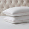 Girona 200 Thread Count Pom - Pom Duvet Cover - Cotton - White/Pink - DUSK