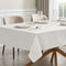 Girona Pom Pom Table Cloth - White - DUSK