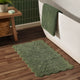 Goa Scalloped Bath Mat - Fern - DUSK