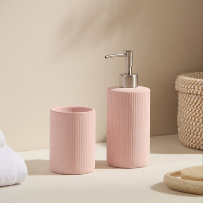 Hadley Sand Effect Accessories Bundle - Set of 2 - Pink - DUSK