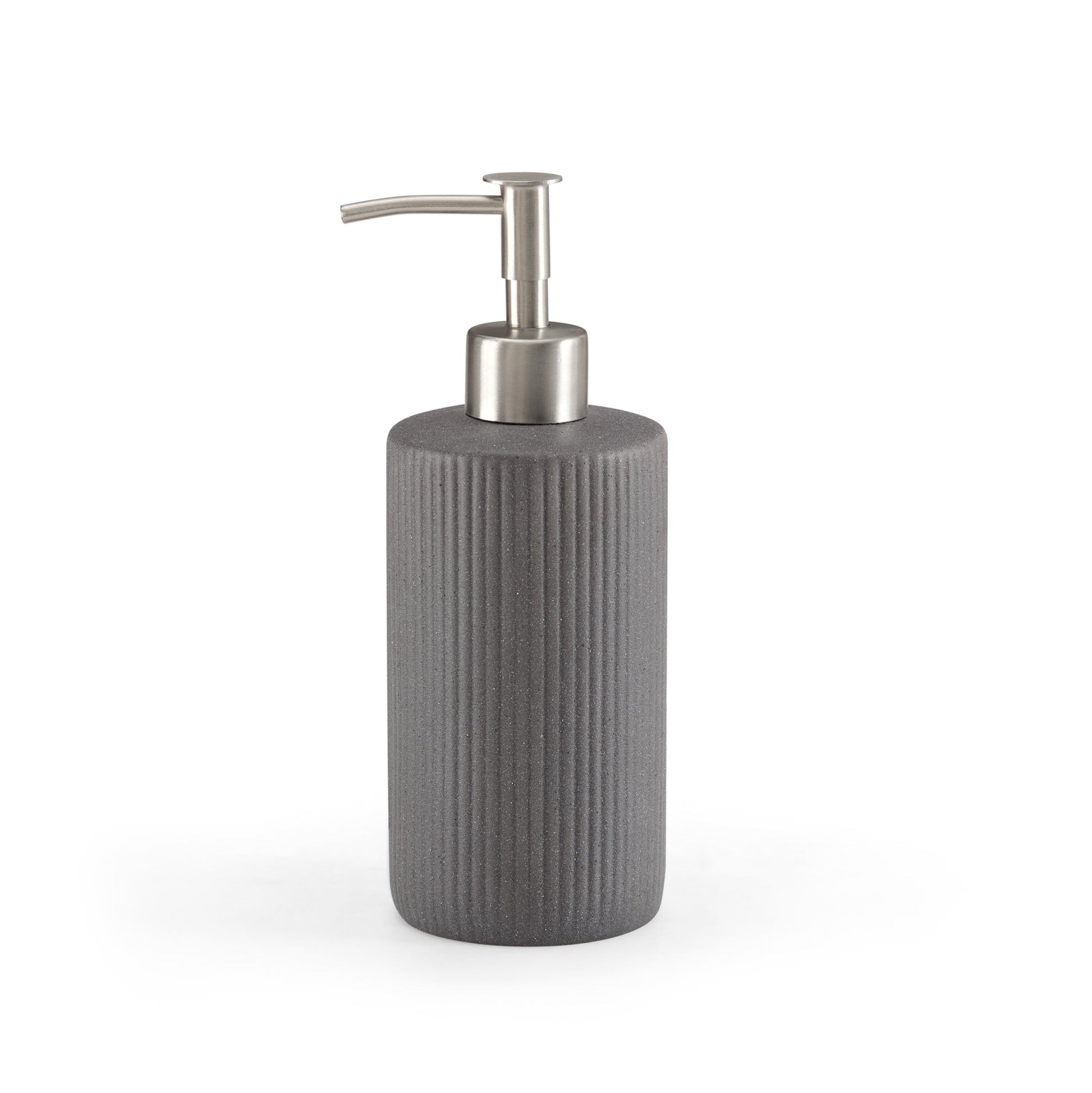 Hadley Sand Effect Soap Dispenser - Grey - DUSK