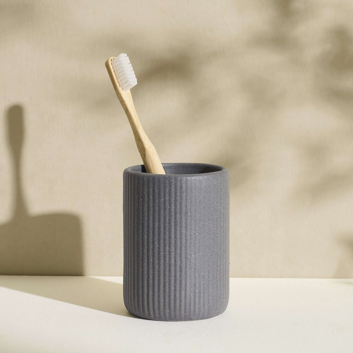 Hadley Sand Effect Tumbler - Grey - DUSK