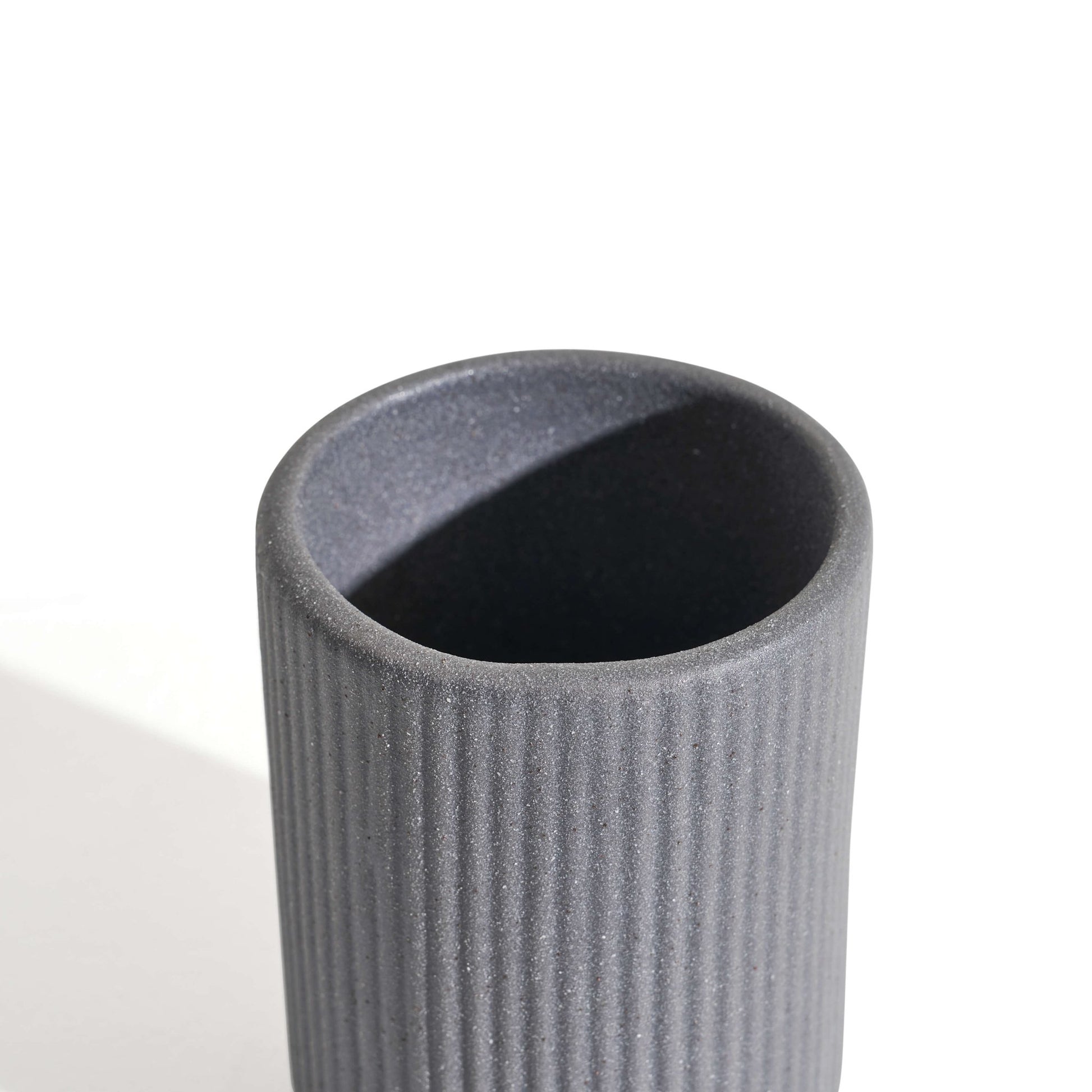 Hadley Sand Effect Tumbler - Grey - DUSK