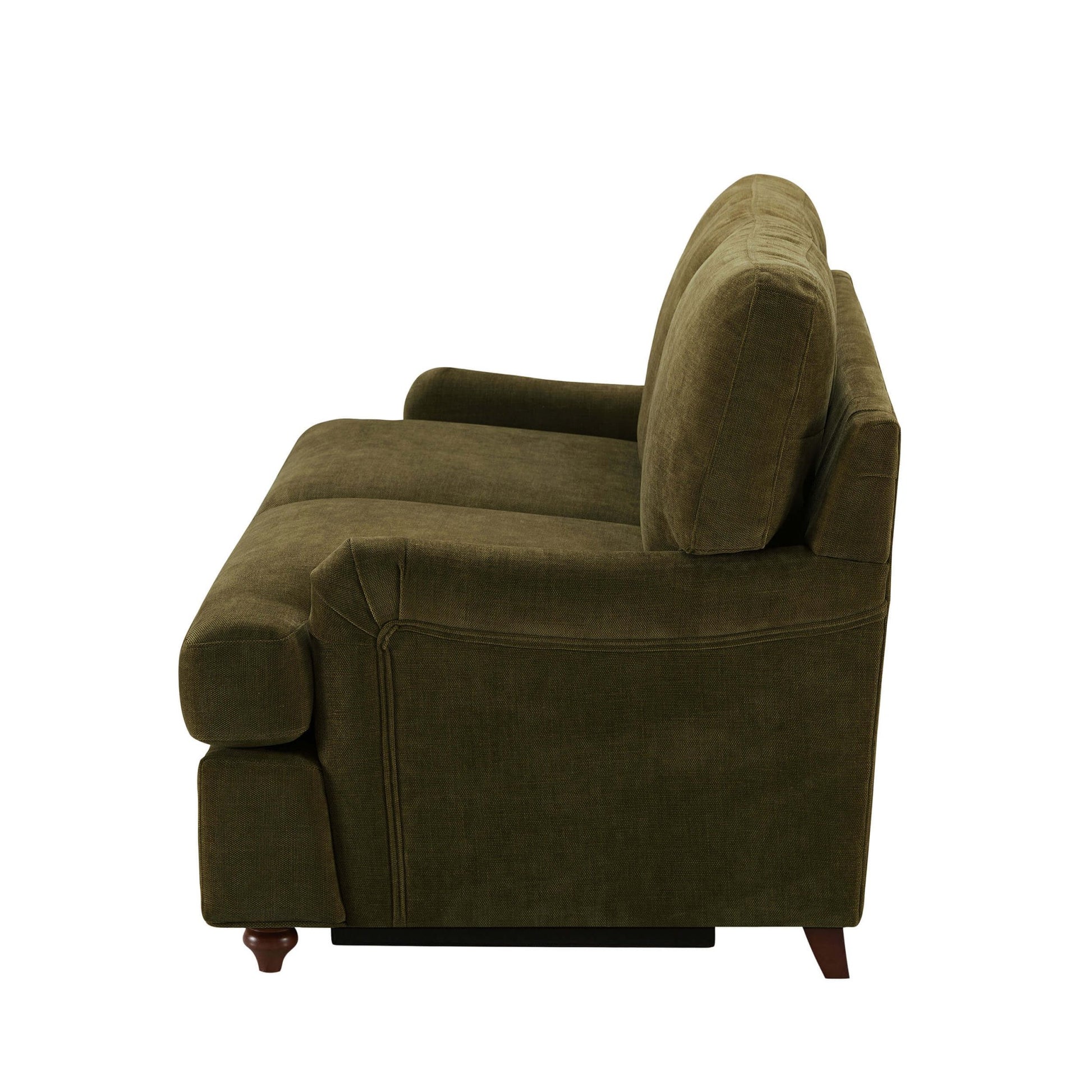 Hampshire 2 Seater Sofa Bed - Chenille Olive - DUSK
