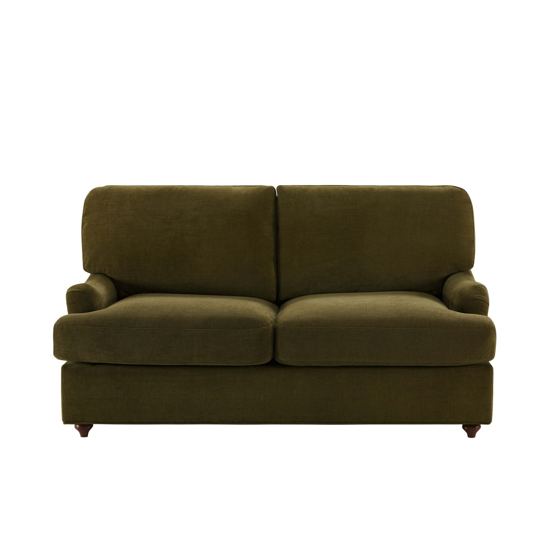 Hampshire 2 Seater Sofa Bed - Chenille Olive - DUSK