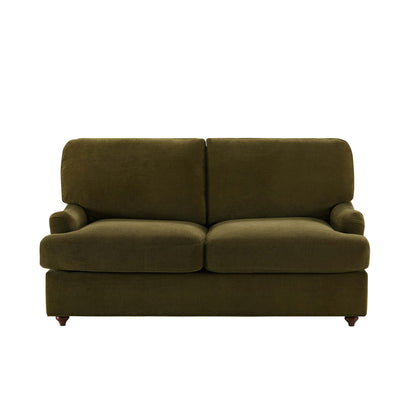 Hampshire 2 Seater Sofa Bed - Chenille Olive - DUSK