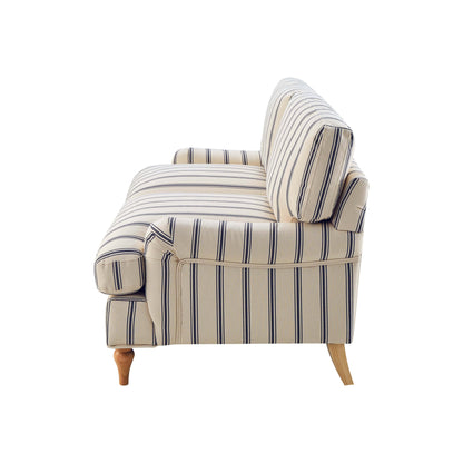 Hampshire 2 Seater Sofa - Blue Stripe - DUSK