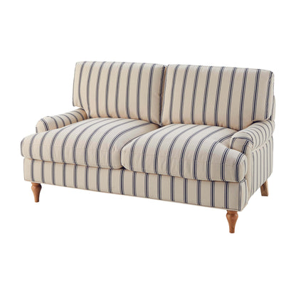 Hampshire 2 Seater Sofa - Blue Stripe - DUSK