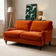 Hampshire 2 Seater Sofa - Bright Orange - DUSK