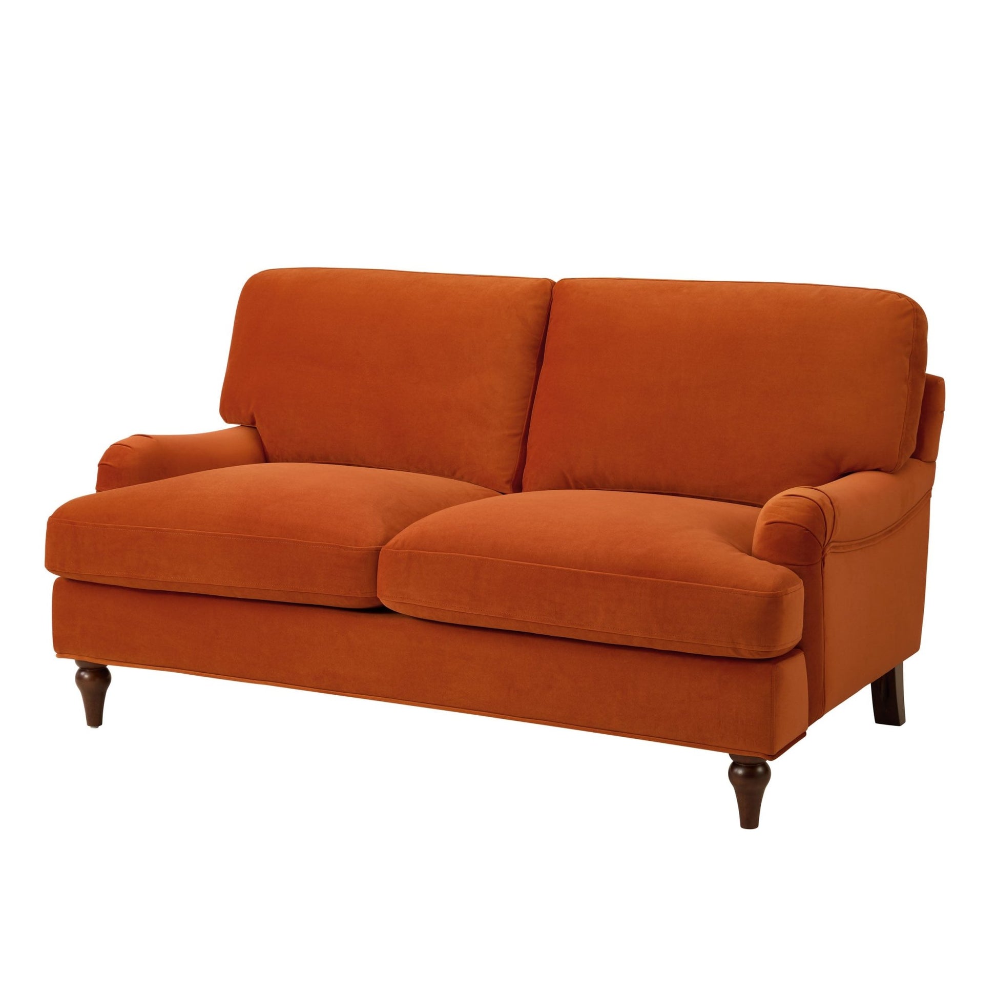 Hampshire 2 Seater Sofa - Bright Orange - DUSK