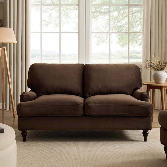 Hampshire 2 Seater Sofa - Cappuccino - DUSK