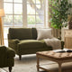 Hampshire 2 Seater Sofa - Chenille Olive - DUSK