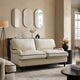 Hampshire 2 Seater Sofa - Cream/Black - DUSK