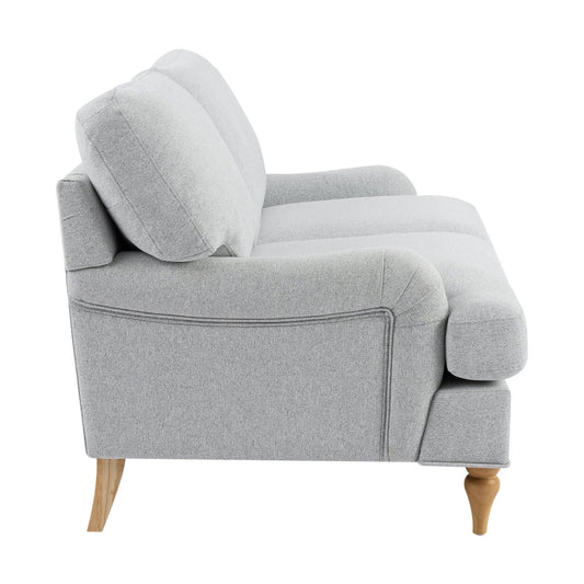 Hampshire 2 Seater Sofa - Light Grey - DUSK