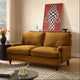 Hampshire 2 Seater Sofa - Muted Gold - DUSK