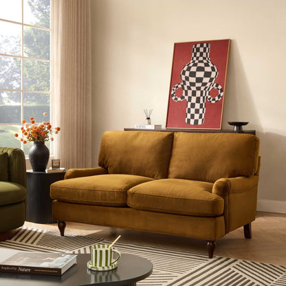 Hampshire 2 Seater Sofa - Muted Gold - DUSK