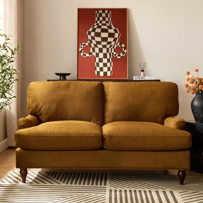 Hampshire 2 Seater Sofa - Muted Gold - DUSK