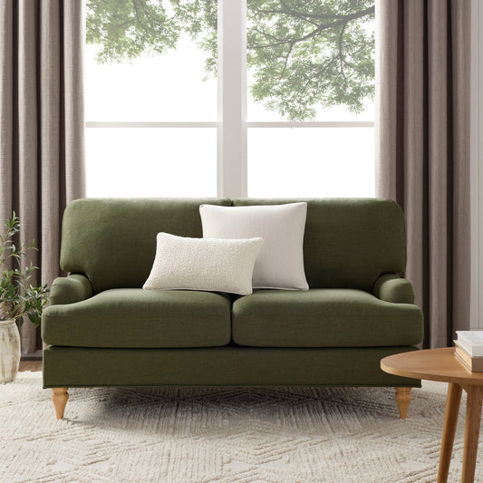 Hampshire 2 Seater Sofa - Woven Green - DUSK