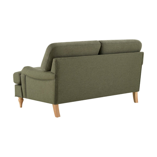 Hampshire 2 Seater Sofa - Woven Green - DUSK