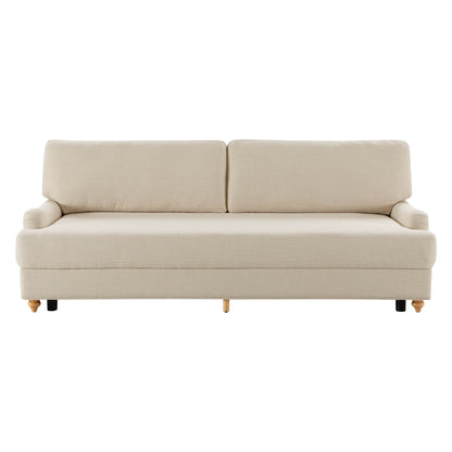 Hampshire 3 Seater Sofa Bed - Beige - DUSK