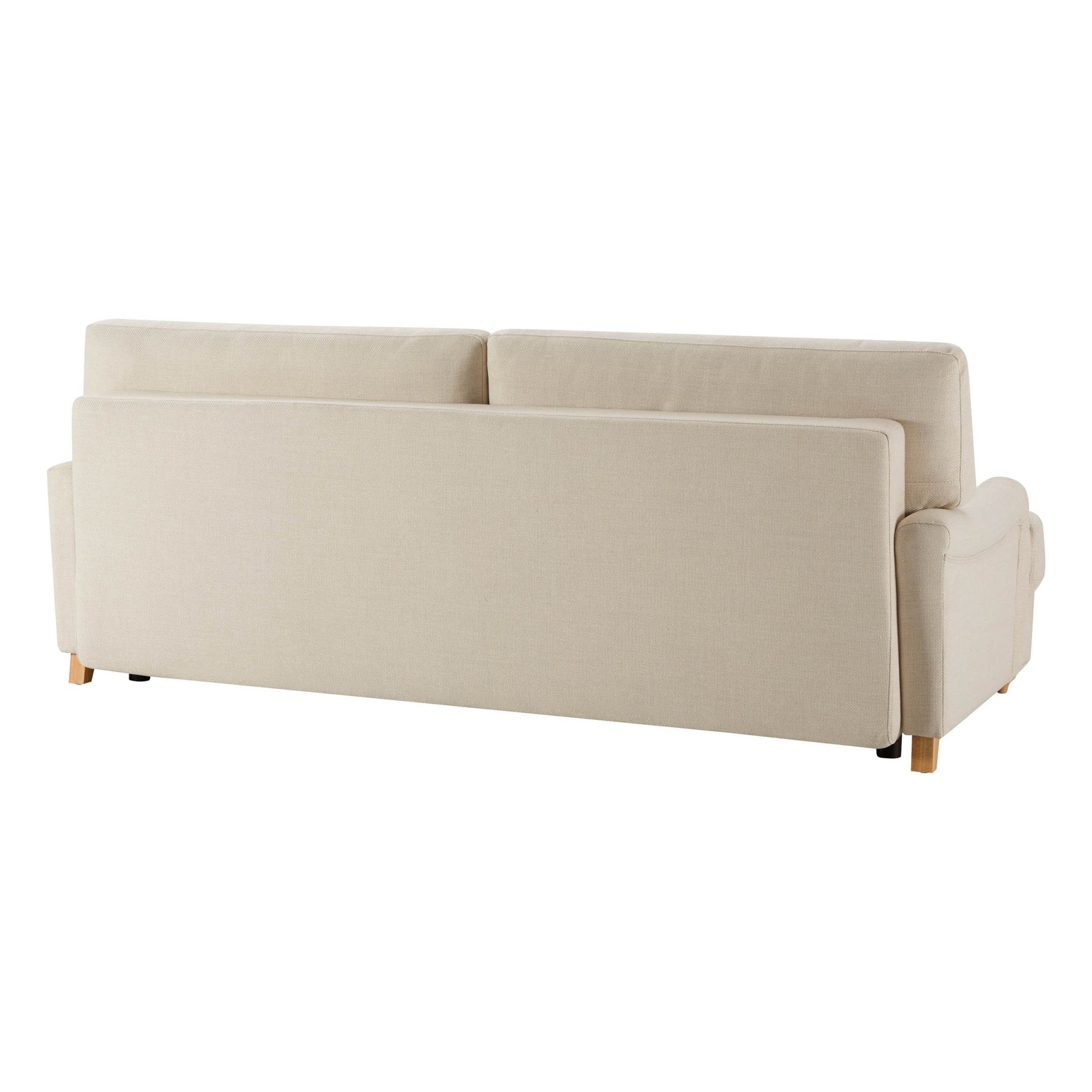 Hampshire 3 Seater Sofa Bed - Beige - DUSK