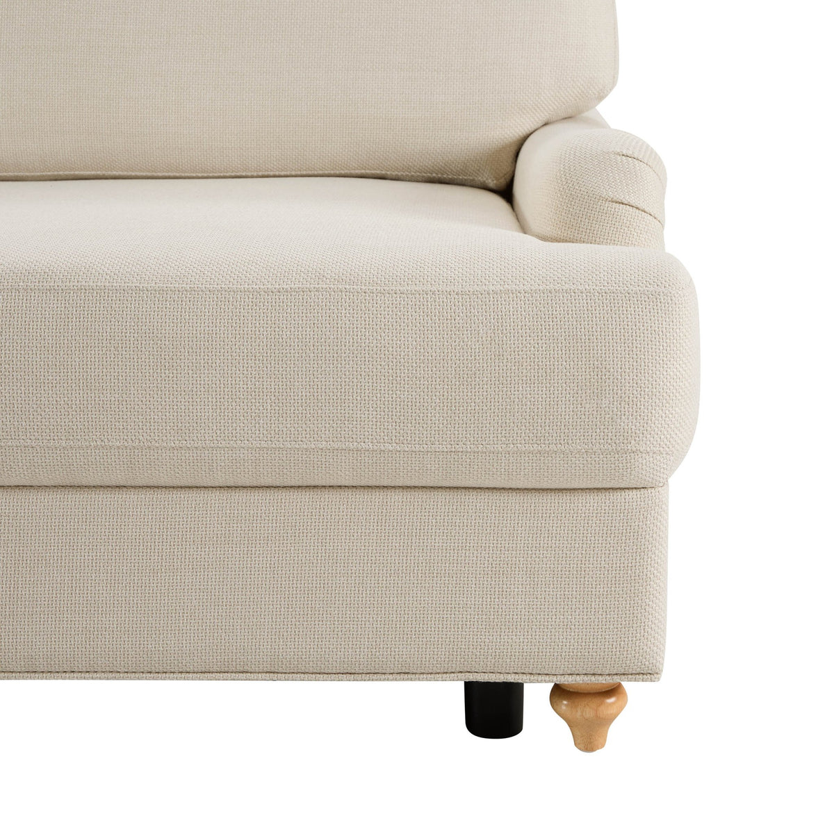 Hampshire 3 Seater Sofa Bed - Beige - DUSK