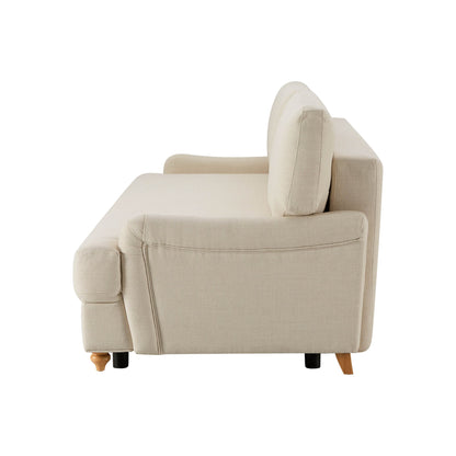 Hampshire 3 Seater Sofa Bed - Beige - DUSK