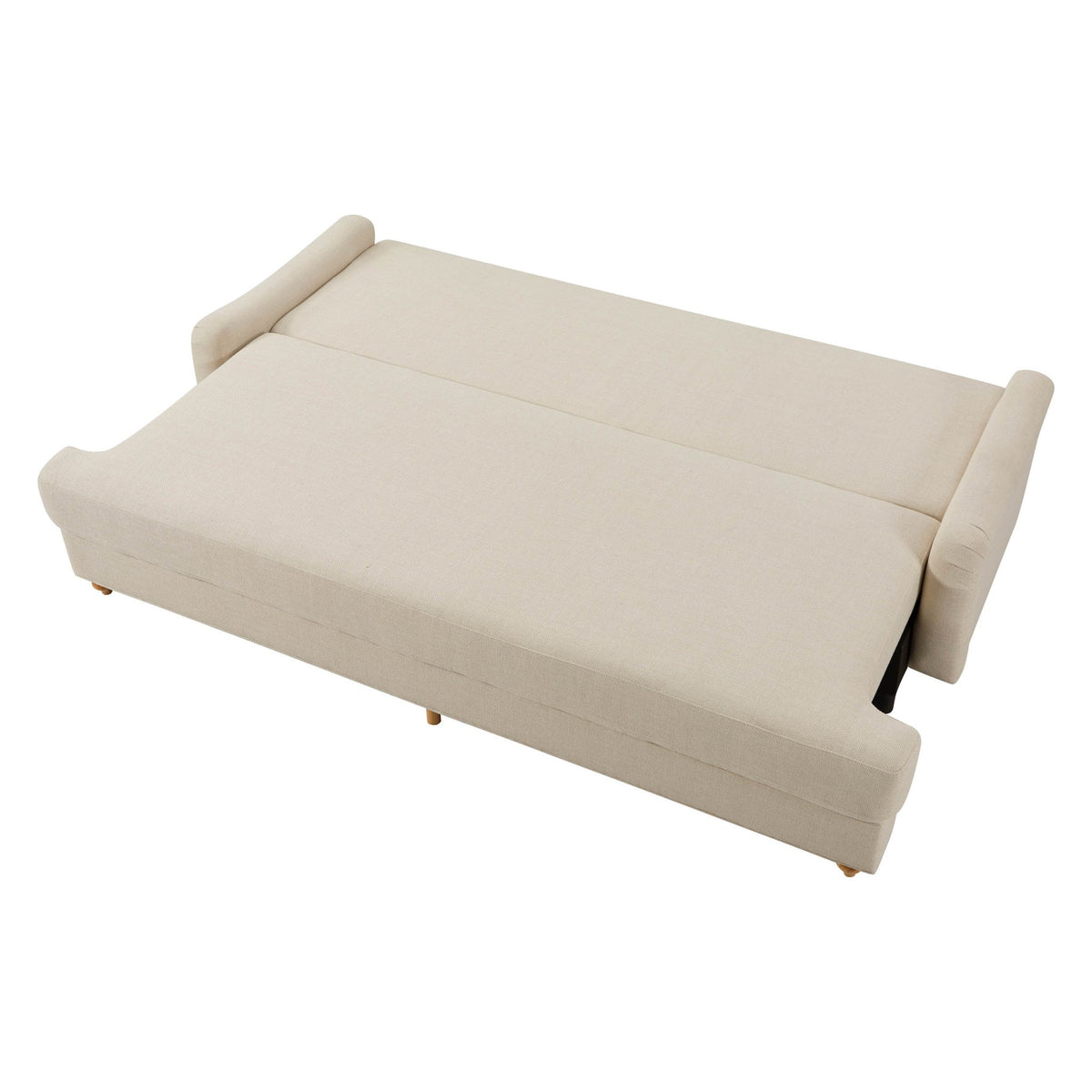 Hampshire 3 Seater Sofa Bed - Beige - DUSK