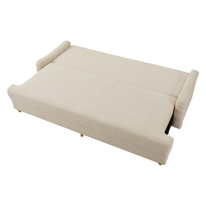 Hampshire 3 Seater Sofa Bed - Beige - DUSK