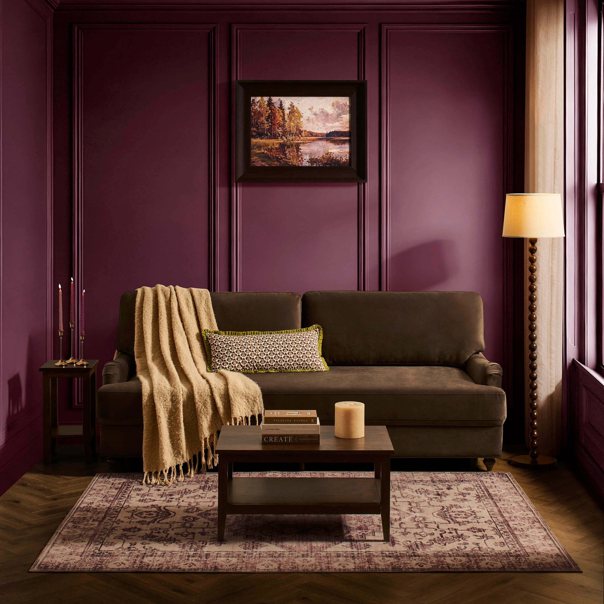 Hampshire 3 Seater Sofa Bed - Cappuccino - DUSK