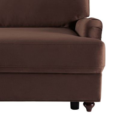 Hampshire 3 Seater Sofa Bed - Cappuccino - DUSK