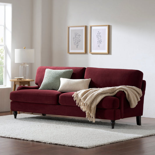 Hampshire 3 Seater Sofa - Berry - DUSK