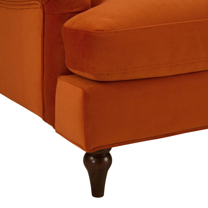Hampshire 3 Seater Sofa - Bright Orange - DUSK