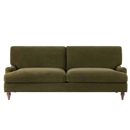 Hampshire 3 Seater Sofa - Chenille Olive - DUSK