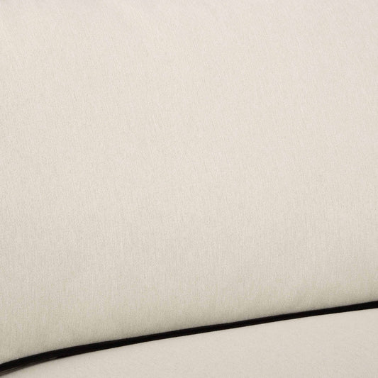 Hampshire 3 Seater Sofa - Cream/Black - DUSK