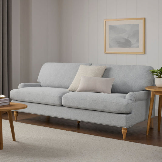 Hampshire 3 Seater Sofa - Light Grey - DUSK