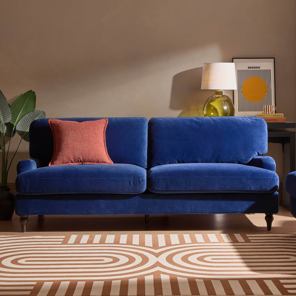 Hampshire 3 Seater Sofa - Royal Blue - DUSK
