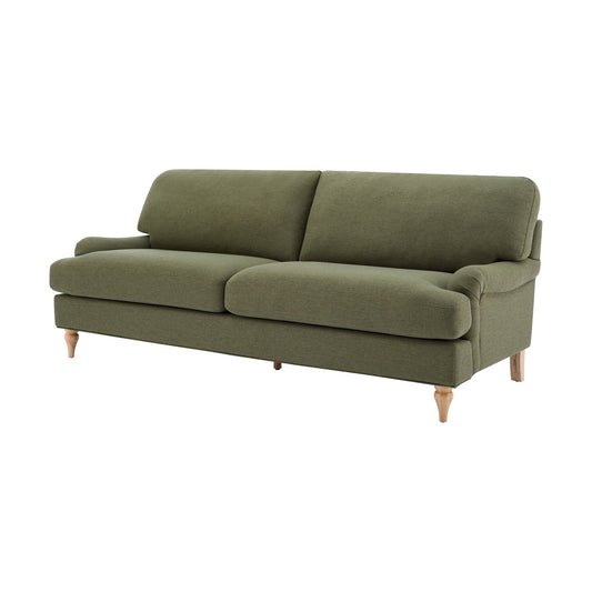 Hampshire 3 Seater Sofa - Woven Green - DUSK