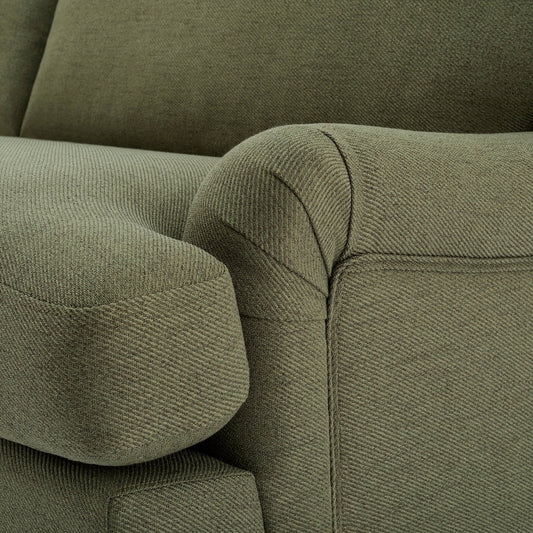 Hampshire 3 Seater Sofa - Woven Green - DUSK