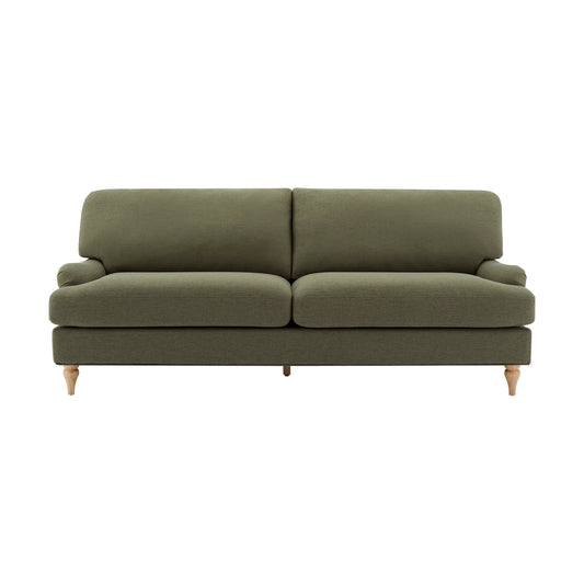 Hampshire 3 Seater Sofa - Woven Green - DUSK