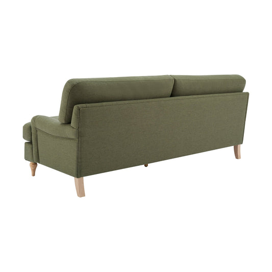 Hampshire 3 Seater Sofa - Woven Green - DUSK