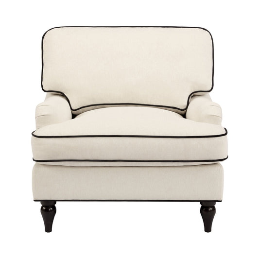 Hampshire Armchair - Cream/Black - DUSK