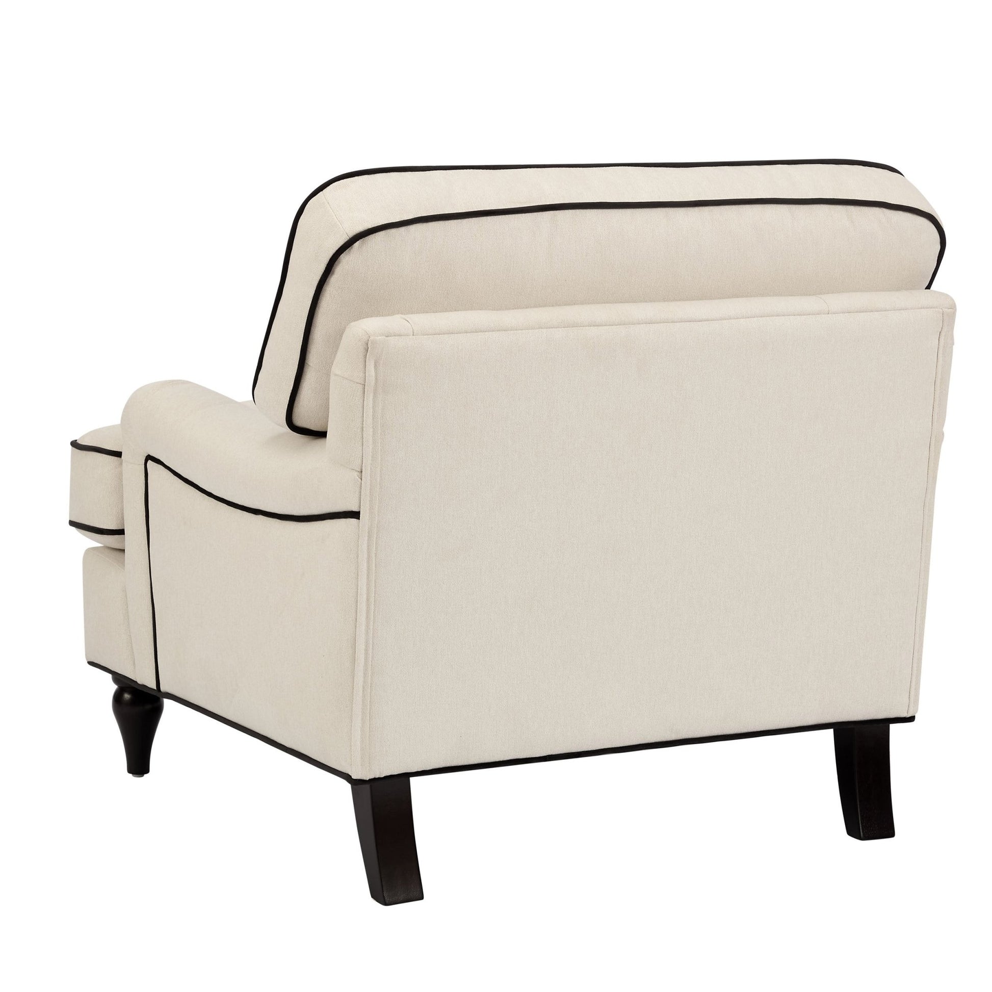 Hampshire Armchair - Cream/Black - DUSK