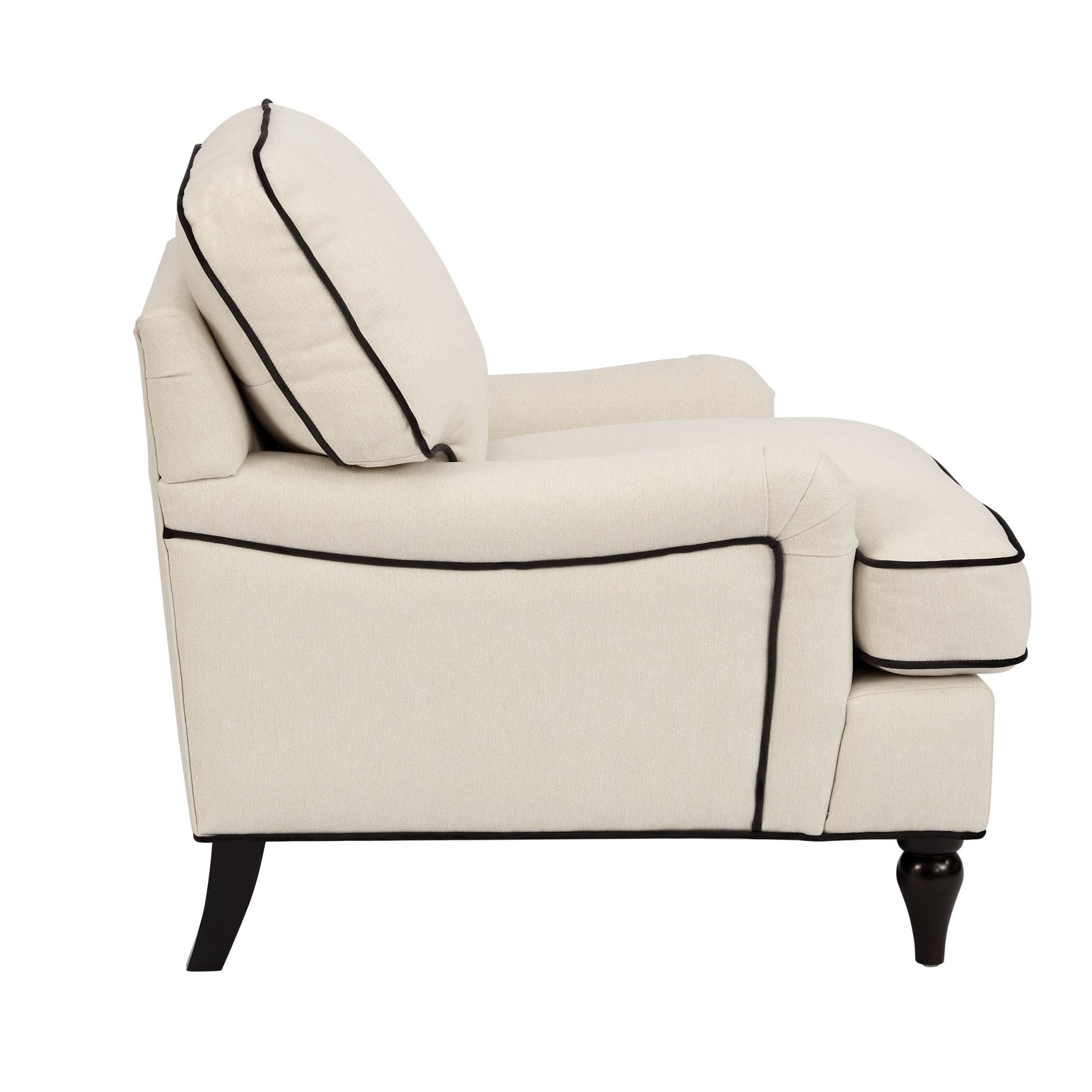 Hampshire Armchair - Cream/Black - DUSK