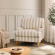 Hampshire Armchair - Natural Stripe - DUSK