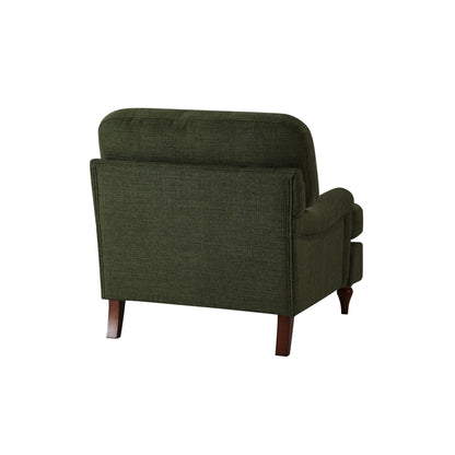 Hampshire Armchair - Woven Pine Green - DUSK