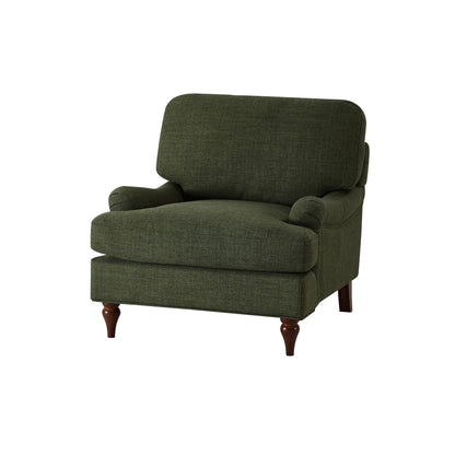 Hampshire Armchair - Woven Pine Green - DUSK