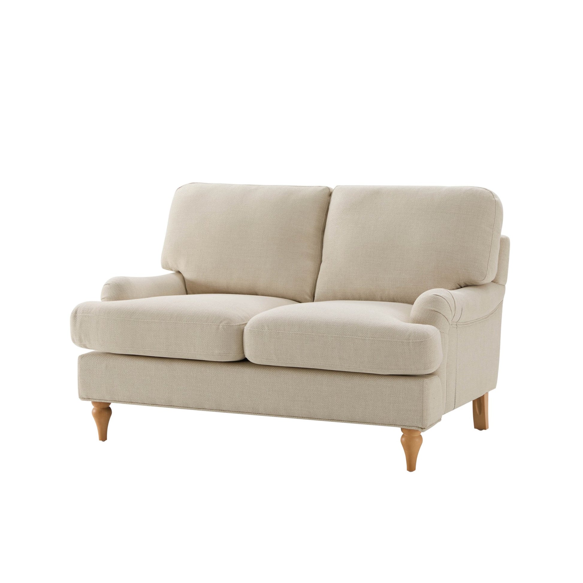 Hampshire Compact 2 Seater Sofa - Beige - DUSK