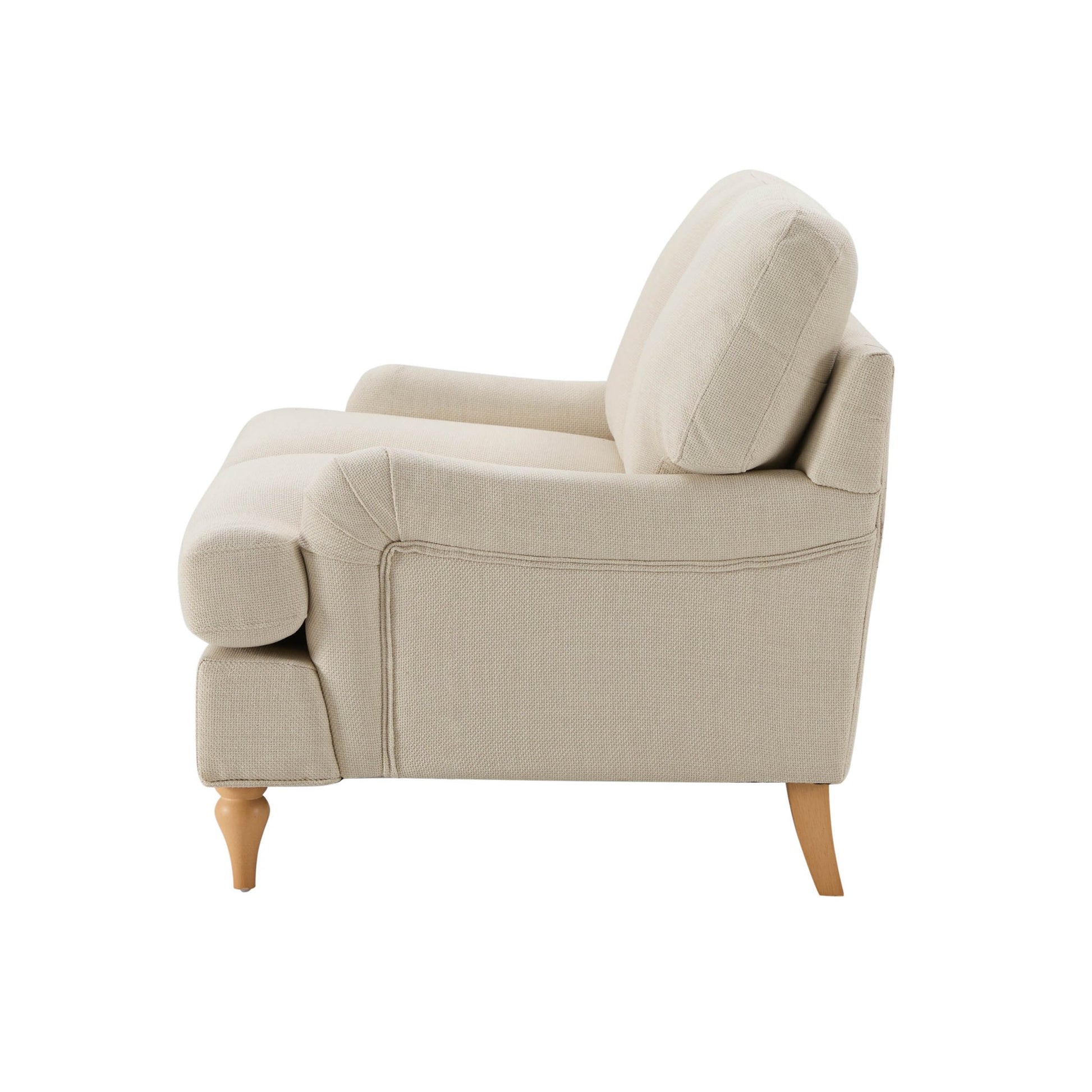 Hampshire Compact 2 Seater Sofa - Beige - DUSK