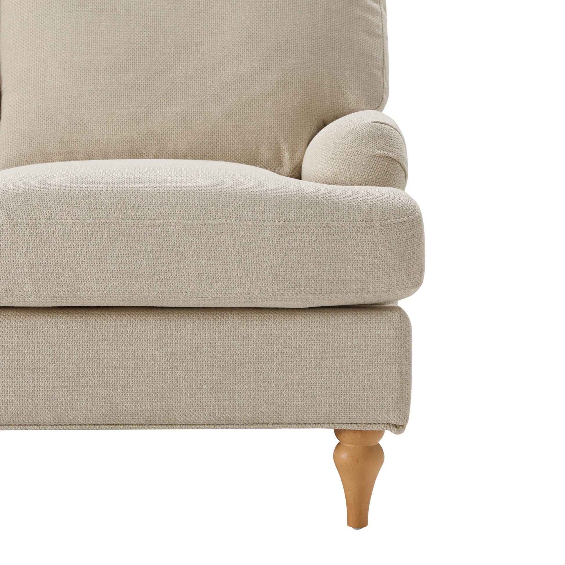 Hampshire Compact 2 Seater Sofa - Beige - DUSK